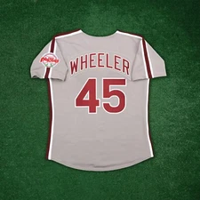 Zack Wheeler 1991 Philadelphia Phillies Cooperstown Men's Grey Road Jersey