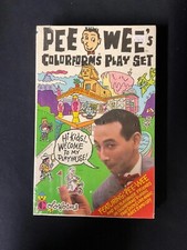 Pee-Wee's colorforms play set, Sealed 