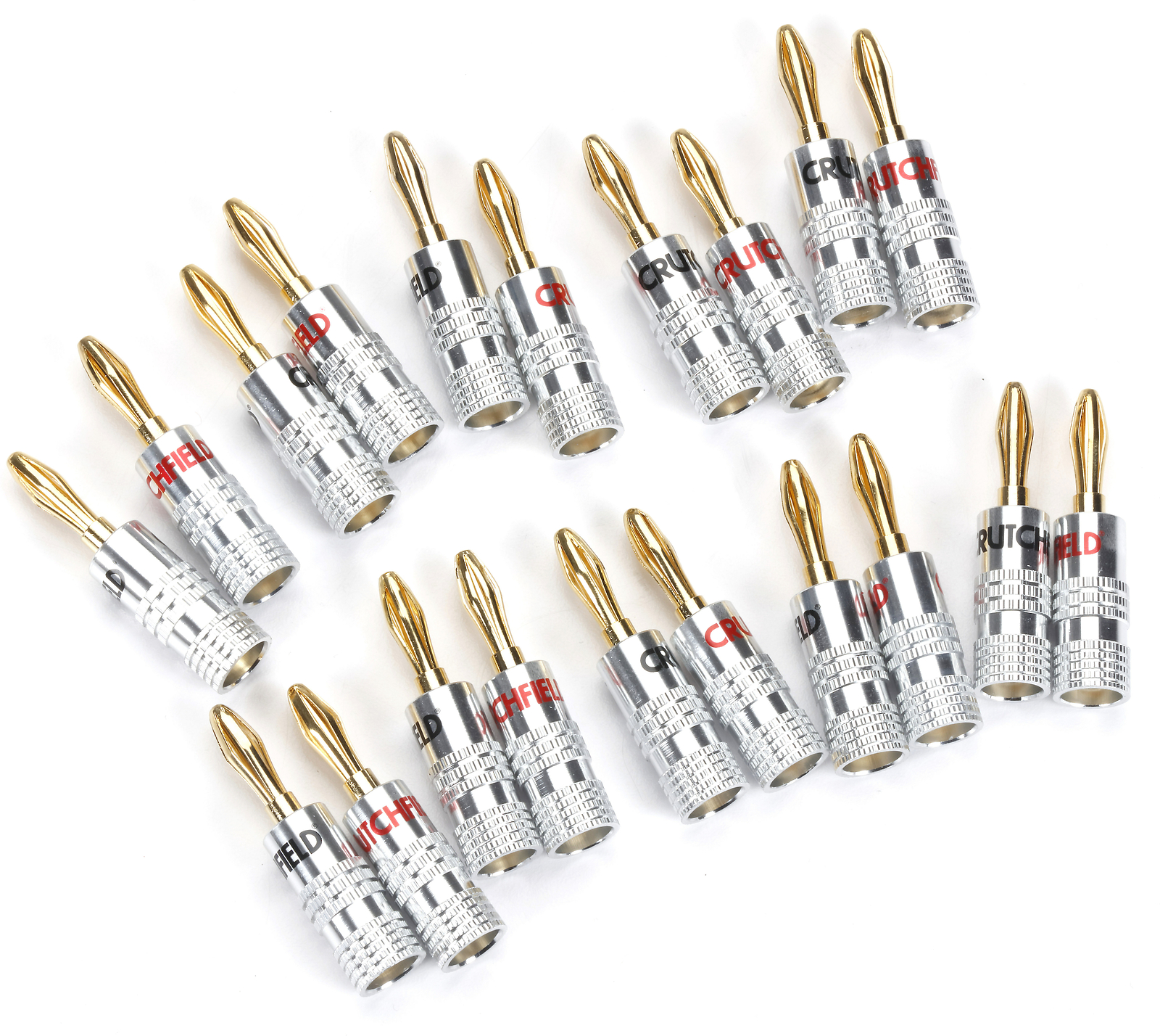 Банановые вилки Crutchfield 20-pk