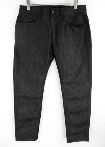 Diesel Thommer-T 0077U W32 Hommes Sweat Jogg Jean Slim Fit Gris Coton Extensible - Picture 1 of 8