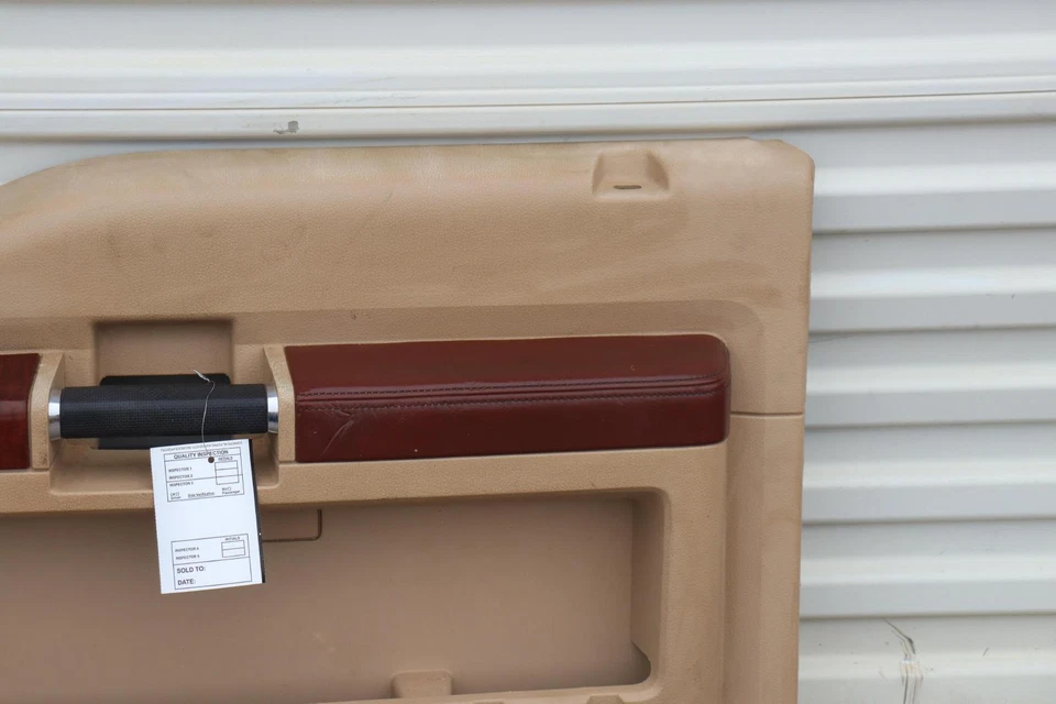 2008-2010 FORD F250 SD ПЕРЕДНЯЯ ПРАВАЯ ПАССАЖИРСКАЯ БОКОВАЯ ДВЕРНАЯ ПАНЕЛЬ ОТДЕЛКА КРЫШКА OEM - Изображение 2 из 4