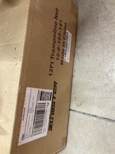 Zoomster 12ft Trampoline Net Enclosure for 6 Straight Poles 12-6-185-141 sealed