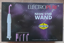 Reizstromgerät Neon Stim Wand Reizstrom Elektro E-Stim Tense Stimulation Massage