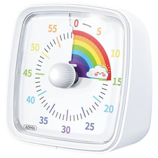 Listing image for Yunbaoit Visual Timer with Night Light, 60-Minute Countdown Timer for Kids and A