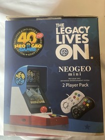 Neo Geo Mini Arcade Cabinet SNK 40th Anniversary Edition EUC TESTED