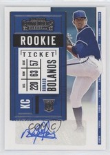 2020 Panini Contenders Rookie Ticket 2 Ronald Bolanos #143 Auto no9