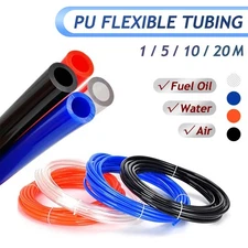 Polyurethane Flexible Tubing Pneumatic PU Pipe Tube Hose - Air Chemical Fuel Oil