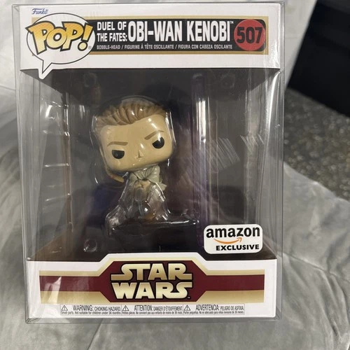 Funko Pop! Deluxe: Star Wars - Duel of the Fates: Obi-Wan Kenobi - Amazon...
