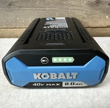 Kobalt KB 240-03 genuine Quick Charge 40v Max Lithium-ion Battery 2.0 Ah Tested