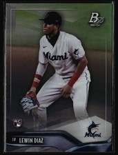 2021 Bowman Platinum #1 Lewin Diaz
