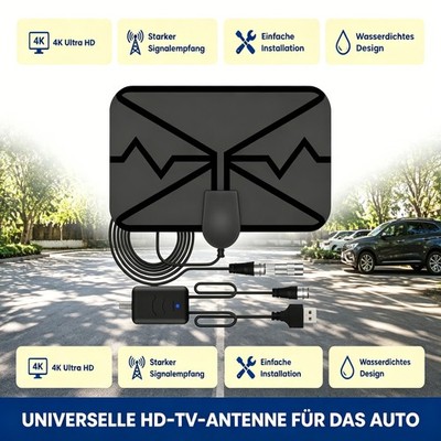 DTV DVB-T2 ATSC DTMB HDTV Antenne 25dB VHF/UHF Signalverstärker Receiver