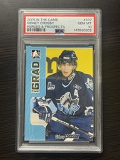 Sidney Crosby 20015 In the Game ITG Heroes & Prospects #337 Rookie RC PSA 10