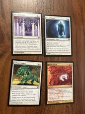 MTG Lot Of 4 Ghostly Prison Felidar Umbra Spirit Mantle Boros Charm