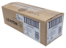 Leviton 47689-QP 12-Port Multimedia Patch Block Black
