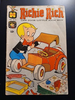 Vintage Richie rice Comic Book Mar. No. 67 Harvey Comics