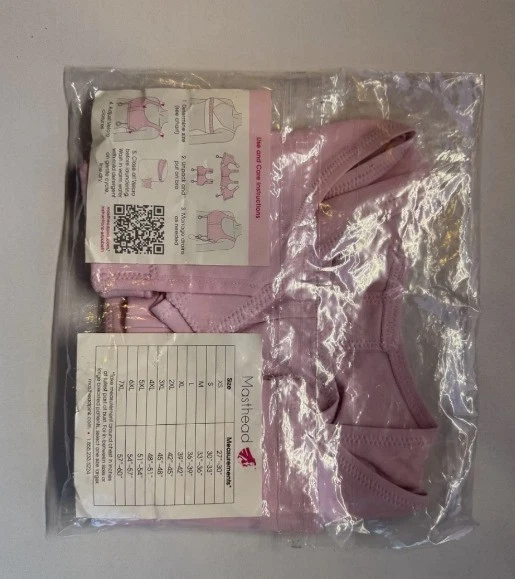 Sujetador quirúrgico Masthead talla XL Elizabeth rosa estilo 042 Foto 2 de 4