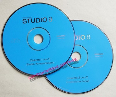 Adobe / Macromedia Studio 8 Windows deutsch- Dreamweaver 8 Fireworks 8 - MwSt.