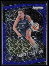 2025 Panini Prizm WNBA #88 Bridget Carleton Blue Velocity Prizms