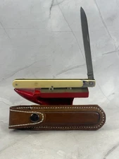 Ruko Fruit Melon Tester Folding Knife – 4.5" Blade – RUK1034 420A ROC w/ Sheath