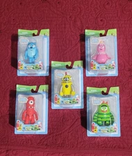 Yo Gabba Gabbaland Figure Gabba Gabba Muno Plex Toodee Brobee Foofa COMPLETE SET