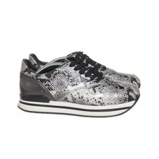 Hogan, Sneaker, Größe: 39, Grau/Schwarz, Damen #PfI