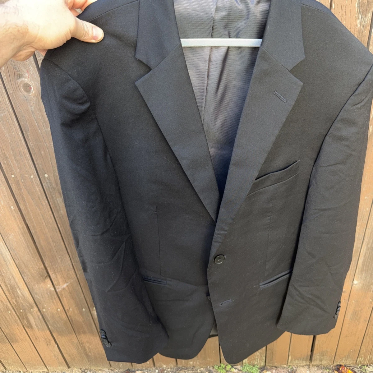 Blazer Femme Kenneth Cole Select Taille L - Rouge, Doublé, Style Tailleur Stretch (occasion Très Bon état)