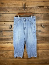 VTG 90s 1998 Levi's L2 SilverTab BAGGY Jeans 38x28 WIDE LEG Y2K Not JNCO