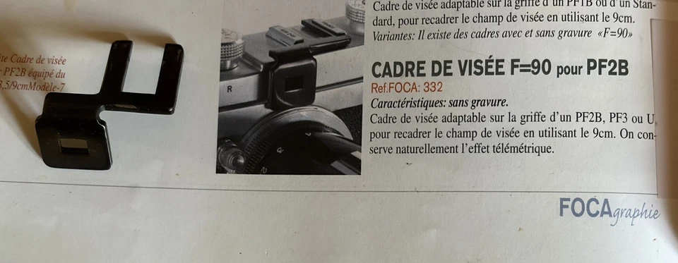 Cadre De Visée Pour FOCA - Photo 3/4