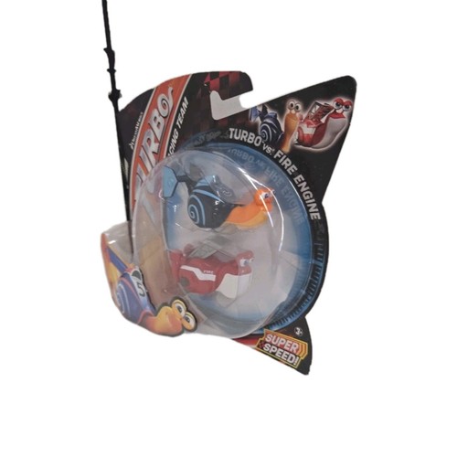 Turbo Racing Team Vehicles Turbo Vs Fire Engine Dreamworks Mattel New In Package - Picture 6 of 6