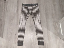 2 UNIQLO MENS HEAT TECH LONG JOHN THERMAL PANTS sz SMALL MEDIUM