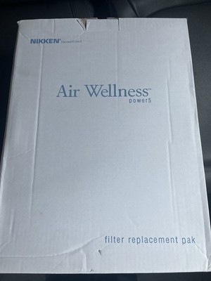 Nikken Air Wellness power5 Filter Replacement Pak White Air Purifier