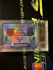 2007 Bowman Sterling Refractor #ml2 Marshawn Lynch JSY  Au/25