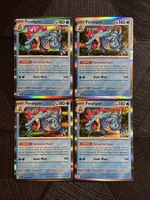 Feraligatr 041/162 Sv05: Temporal Forces Holo Lot Of 4