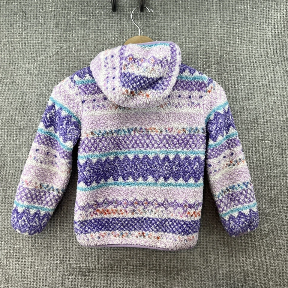 EDDIE BAUER Quest Polar Felpa Sherpa Chaqueta con Capucha Niñas Talla XS (5/6) Multi Foto 2 de 4