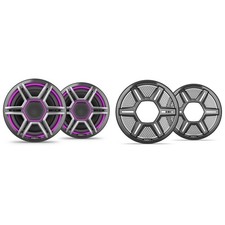 Garmin Fusion Apollo AP-FL65SPG 6.5" LED Marine Speakers Sport Grills, Gray, ...