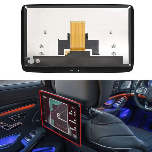 Display for Rear Seats in For Mercedes W222 S500 10 2 Inches Black Color - Picture 2 of 8
