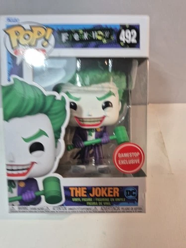 Funko POP! Heroes Freakshow THE JOKER #492 GameStop Exclusive DC Comics