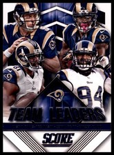 Kenny Britt Austin Davis Robert Quinn Tre Mason 2015 Score Team Leaders #32 Rams