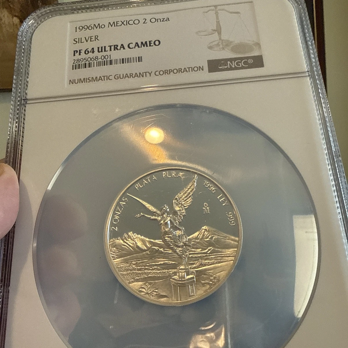 値下げ Mexico coin 1996 10 peso 5 OZ 値下げ Mexico coin 1996 10