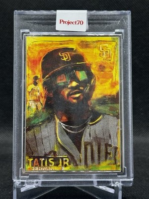 2022 Topps Project70 #822 Fernando Tatis Jr Silver Artist Proof /51 Thiele