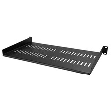 Image of StarTech.com 1U Server Rack Shelf - Universal Vented Rack Mount Cantilever Tray