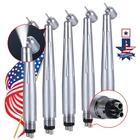 Dental 45° Surgical High Speed Handpiece LED E-generator Ceramic Bearing 4 Holes