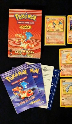 Pokemon LAVA Theme Deck (60-card + inserts) Legendary Collection