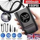 Rechargeable USB Electric Air Compressor Inflator Tire Pump Car MTB Bicycle Bike