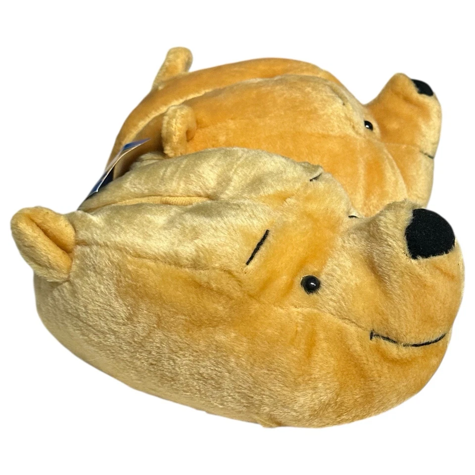 Zapatillas de felpa cabeza Winnie the Pooh de Disney nuevas con etiquetas para mujer 7/8 vintage años 90 nuevas en stock Foto 3 de 4