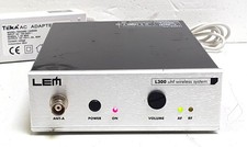 LEM L300-RX UHF Wireless System Funkempfänger 829.900 MHz Vintage Ungetestet