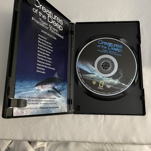 National Geographic Creatures Of The Deep ‘08 DVD Collection Whales Sharks Squid - Picture 7 of 24