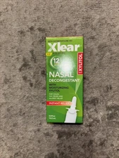 XLEAR 12-Hour Decongestant with moisturizing Xylitol 0.5 oz 9/31/26