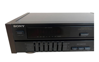 SONY SEQ-V9900 Graphic Equalizer Audio Black Used From Japan | eBay