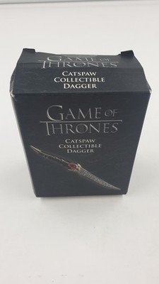 Game of Thrones Arya Stark Catspaw Dolch Replik & Mini-Buch Set